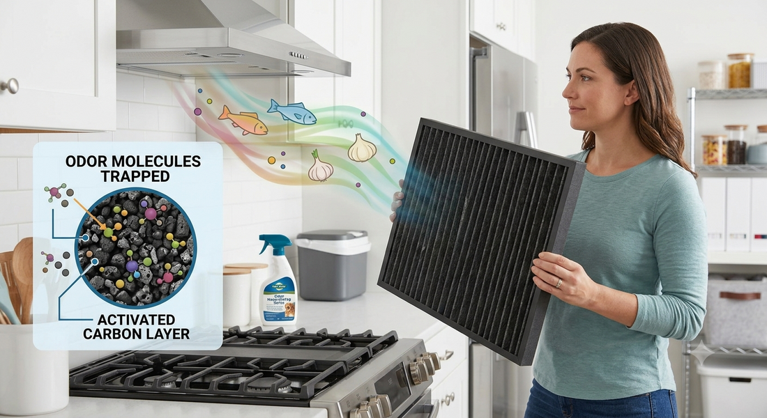 Carbon Air Filters: How Odor Reduction Filters Work in Everyday Homes