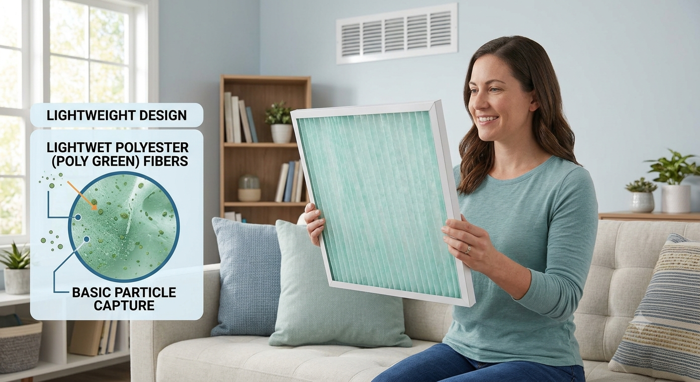 Poly Green Air Filters: A Simple Guide to Lightweight Pleated Filter Options