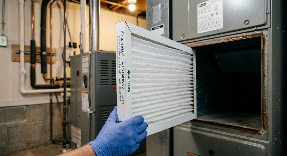 Filterbuy 16x25x1 Air Filter MERV 8: A Practical Guide for Everyday HVAC Replacement