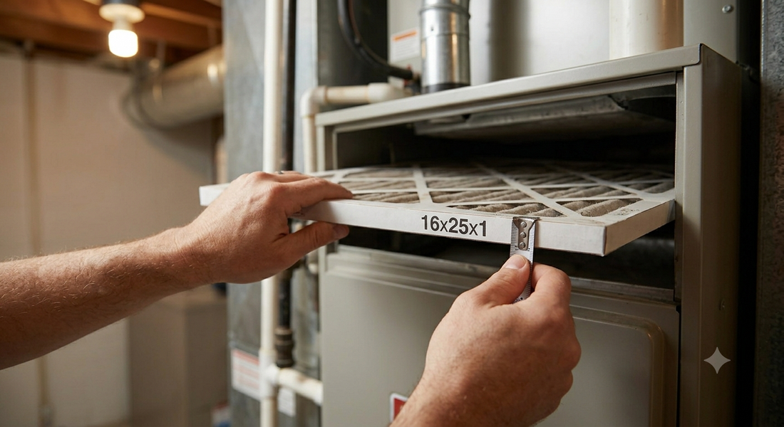 How to Choose the Right Furnace Air Filter Size for Your Home HVAC System