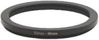 YAMAFOO 52mm to 46mm Step-Up Ring/Step Down Rings Filter Adapter for All Brands UV ND CPL Metal Ring Step-Up Rings Adapter Filter,Black (52-46)