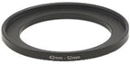 YAMAFOO 42mm to 52mm Step-Up Ring/Step Down Rings Filter Adapter for All Brands UV ND CPL Metal Ring Step-Up Rings Adapter Filter,Black (42-52)