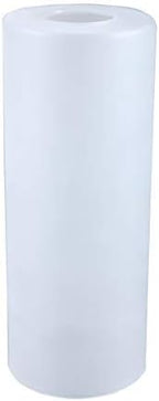 GoLucky Glass Cylinder Shade Accessory for Lamp Fixture - Replacement Glass Piece with 1-5/8 Inch Fitter - 4"D x 9"H