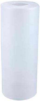 GoLucky Glass Cylinder Shade Accessory - Glass Lamp Fixture Shade Replacement - 4"D x 5"H