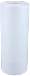 GoLucky Glass Cylinder Shade Accessory - Glass Lamp Fixture Shade Replacement - 4"D x 12"H