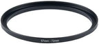 YAMAFOO 67mm to 72mm Step Up Ring/Step Down Rings Filter Adapter for All Brands UV ND CPL Metal Ring Step-Up Rings Adapter Filter,Black (67-72)