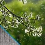 Pollen Guard Screening for Air Filtration – Pollen Window Screen Mesh Roll 48-in x 25-ft – Pollen and Dust Filtration, Anti-Allergy Window Screen Replacement