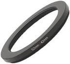 YAMAFOO 52mm to 42mm Step-Up Ring/Step Down Rings Filter Adapter for All Brands UV ND CPL Metal Ring Step-Up Rings Adapter Filter,Black (52-42)