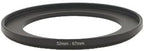 YAMAFOO 52mm to 67mm Step-Up Ring/Step Down Rings Filter Adapter for All Brands UV ND CPL Metal Ring Step-Up Rings Adapter Filter,Black (52-67)