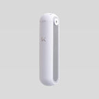 MY AIR KL-P02UX White (2nd Gen) Rechargeable Photocatalytic Air Purifier w/Pollen Filter, Made in Japan, Washable Filter, For Allergen, Viruses, Pollen, Pet Allergy, Tested w/Universities in Japan