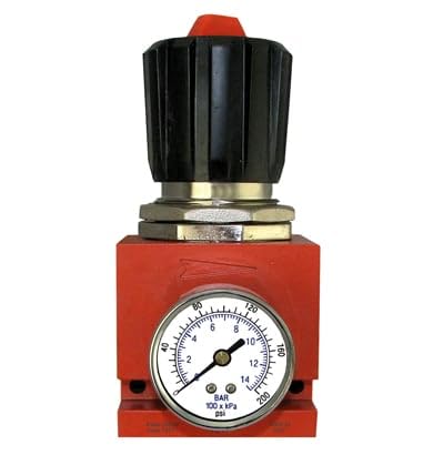 50 CFM, Tsunami 1/2" NPT Industrial Combination Separator Particulate Filter, Coalescing Oil Removing Filter & Air Pressure Regulator