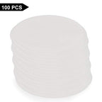 StonyLab Quantitative Filter Paper Circles, 150mm Diameter Cellulose Filter Paper with 20 Micron Particle Retention Medium Filtration Speed, Pack of 100 (150mm Diameter)