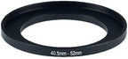 YAMAFOO 40.5mm to 52mm Step-Up Ring/Step Down Rings Filter Adapter for All Brands UV ND CPL Metal Ring Step-Up Rings Adapter Filter,Black (40.5-52)