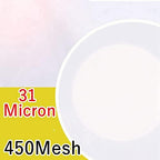 Fine Filter Mesh Nylon Fabric, Recycling Screens for Kitchen Filtration Food Wine 80-500 Mesh(450mesh 31micron,1x1 meter)