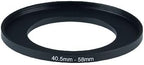 YAMAFOO 40.5mm to 58mm Step-Up Ring/Step Down Rings Filter Adapter for All Brands UV ND CPL Metal Ring Step-Up Rings Adapter Filter,Black (40.5-58)