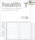 AIRx Filters 20x22x1 Air Filter MERV 13 Pleated HVAC AC Furnace Air Filter, Health 12-Pack, Made in the USA
