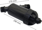 Durable Multi-Size Y Strainer - 3/4 to 1 Inch Inline Mesh Filter for Water Treatment in Farm Equipment and Garden Hoses(1")