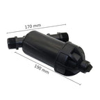 Multi-Size Y Strainer 3/4 to 1 - Durable Inline Mesh Filter for Farm Equipment/Garden Hose Water Treatment(1")