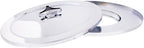 United Pacific S1107 Chrome 10" Air Cleaner Assembly, Low Profile, Die-Cast Chrome Plated Wing Nut, Filter & Breather Hose Nipple Included - ONE Set