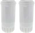 Tier1 Pitcher Water Filter Cartridge, Compatible with Pitchers and Dispensers ZR-001, ZD-010RP, ZD-013D, ZD-013W, ZD-018, ZP-006, ZP-010, ZS-008, ZD-012RP, 2 Pack