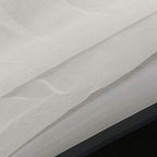 Silk Screen Printing Mesh, 100/110/120/140/160/180/200/250/300Mesh, White Yellow for Screen Printing Machine Equipment Accessories, Filter Painting, Polyester Fabric (110M/43T White)
