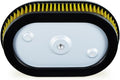 High-Flo Replacement Air Filter Element For Ventilator - Milwaukee-Eight Engine '18-later Softail and '17-later Touring and Trike Models Equipped with 114 Air Cleaner (Yellow 114 Air Cleaner)