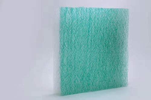 Paint Spray Booth Exhaust Filter Pad, 20"x 20" x 2.5"(100/Case) 15 Gram