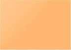 uxcell 4Pcs A4 Gel Light Lighting Filter Overlay Transparent Color Correction Plastic Vinyl PVC Sheets Photography Television Orange,0.3mm