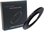 YAMAFOO 46mm to 77mm Step-Up Ring/Step Down Rings Filter Adapter for All Brands UV ND CPL Metal Ring Step-Up Rings Adapter Filter,Black (46-77)