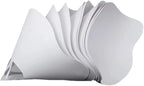 50Pieces 3D Printer Filter Resin Filter White Paper Cup 3D Printer Thicker Funnel Photocuring Consumables White