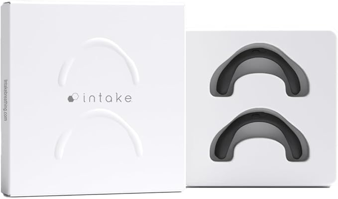 Intake Breathing Extra Intake Bands (Pack of 2), Large (L1), Matte Black. (Tabs NOT Included)