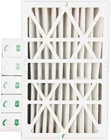 Glasfloss ZL 12x24x4 MERV 13 (FPR 10) 4" Inch Air Filters for AC and Furnace. Case of 6. Actual Size: 11-3/8 x 23-3/8 x 3-3/4