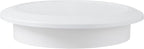 White 6" Inch Round Ventilation Grille with Insect mesh. (Duct 6Ø / Grille 7Ø) Ventilation Applications. Indoor and Outdoor Vent Cover. Available 3 Sizes / 4 Colors.