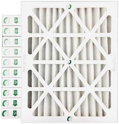 Glasfloss ZL 20x25x2 MERV 13 (FPR 10) 2" Inch Air Filters for AC and Furnace. Case of 12. Actual Size: 19-1/2 x 24-1/2 x 1-3/4
