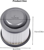 KEEPOW Pivot Vacuum Filter Replacement for Black and Decker Handheld Vacuum BDH2000PL PHV1410 PHV1810 PHV1210, PVF110 Filters, 6 Pack