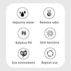 Activated Carbon Aquarium Bamboo Charcoal Pellets Clear Than Coal Filter Media Accessories with mesh Bag