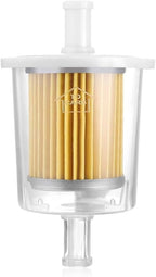 FUEL FILTERS INDUSTRIAL HIGH PERFORMANCE UNIVERSAL INLINE GAS FUEL LINE 3/8" 10 Pack