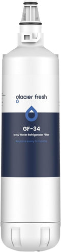 GLACIER FRESH Replacement for 7012333 Ice Maker Water Filter, Compatible With Sub-Zero 7012333 Water Filter, Manitowoc K00374 (1 Pack)