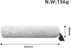 Scrubber Wiper Filter Soft Brush Wet and Dry Vacuum Cleaner Spare Part，Compatible for Dreame， M13 / H13 Accessories(Brush-2PCS)