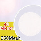 Fine Filter Mesh Nylon Fabric, Recycling Screens for Kitchen Filtration Food Wine 80-500 Mesh(350mesh 43micron,1x5 meter)