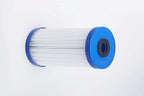 Pentair Pentek R50-BB Big Blue Sediment Water Filter, 10-Inch, Whole House Pleated Polyester Filter Cartridge, 10" x 4.5", 50 Micron, Pack of 2
