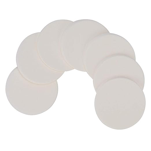 Labasics Qualitative Filter Paper Circles, 150 mm Diameter Cellulose Filter Paper with 15-20 Micron Particle Retention Medium Filtration Speed, Pack of 100