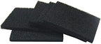 Solder Extractor Filter Activated Carbon Filter Replacement - FEITA Smoke Fume Absorber Filter for Hakko/Xytronic/Aoyue Smoke Absorber 5 1/8" x 5 1/8" x 3/8” - 5Pcs/Pack