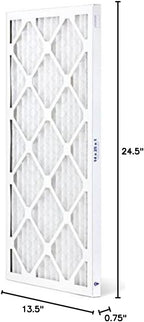 14x25x1 Air Filter ALLERGY MERV 11 Pleated Furnace Filter 6 Pack fits HVAC AC & Heater Units - Made in the USA by AIRx Filters