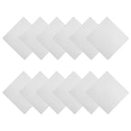 Qualitative Filter Papers 11.81 Inch Square Laboratory Filter Sheets for Water Absorption and Experimental Filtration 12 Pack