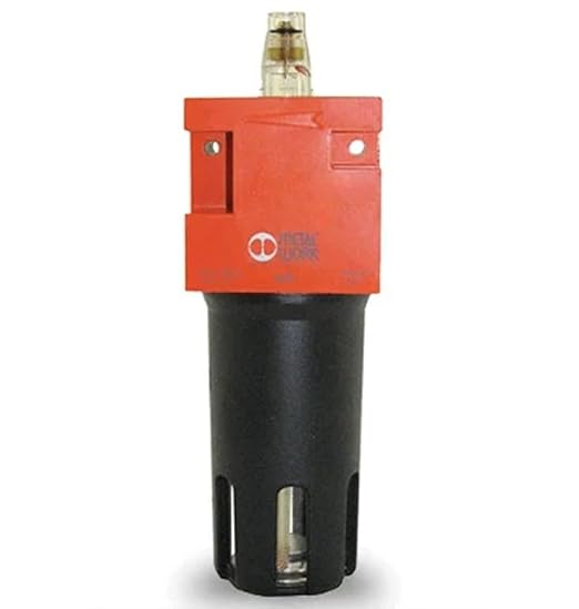 20 CFM, Tsunami 1/4" NPT Industrial Combination Water Separator Particulate Filter, Air Pressure Regulator & Lubricator Oiler