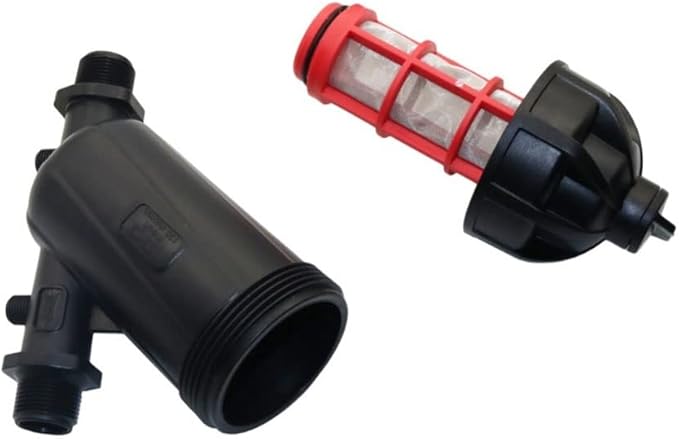 Durable Multi-Size Y Strainer - 3/4 to 1 Inch Inline Mesh Filter for Water Treatment in Farm Equipment and Garden Hoses(1")
