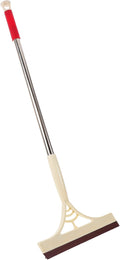 Multifunctional Water Squeegee Broom Glass Window Cleaner with Floor Scraper, Dry and Wet Use Household Squeegee for Bathroom, Kitchen, and Car Glass –, Khaki