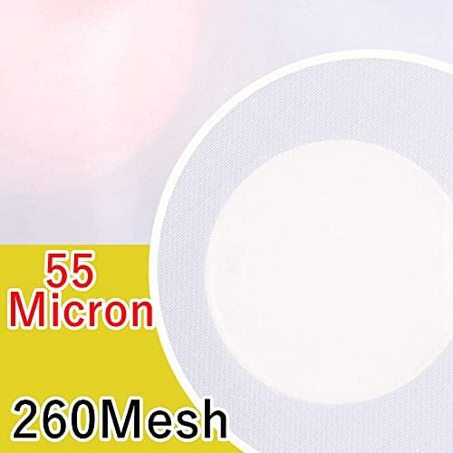Fine Filter Mesh Nylon Fabric, Recycling Screens for Kitchen Filtration Food Wine 80-500 Mesh(120mesh 120micron,1x5 meter)