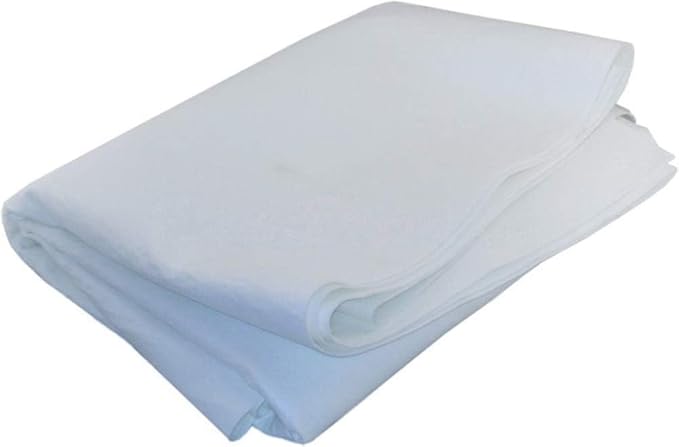 Duda Diesel Singed Polyester Felt Filter Media Fabric Sheet 25 Meters 100 Micron